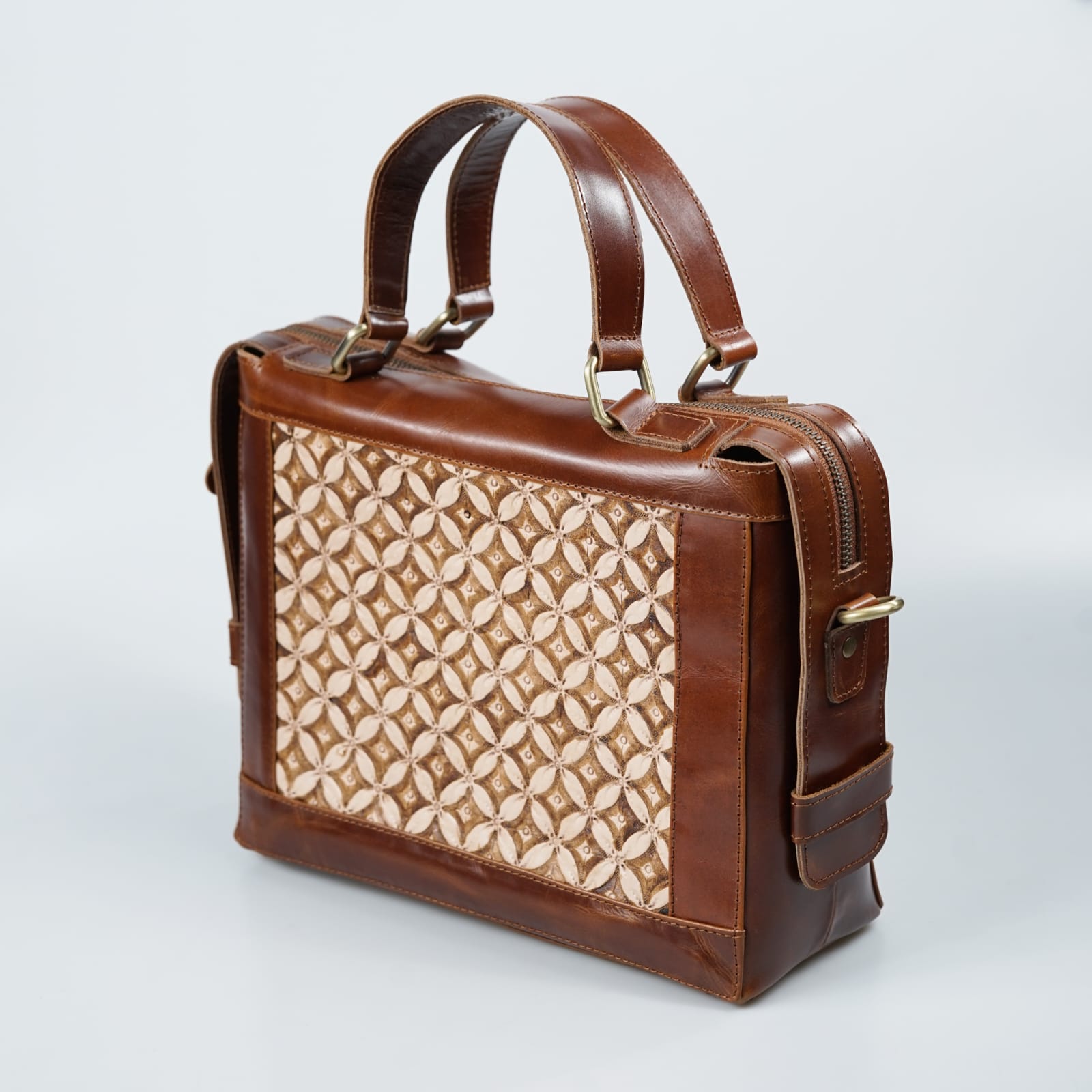 Geoge Leather - motif Kawung